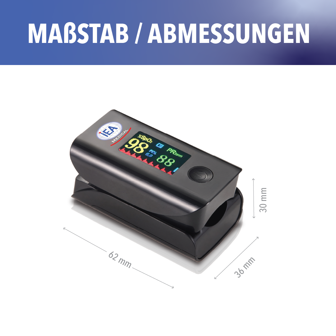 IEA Medical Pulseoximeter JZK-305 - single IEA Medical Pulseoximeter JZK-305 - single