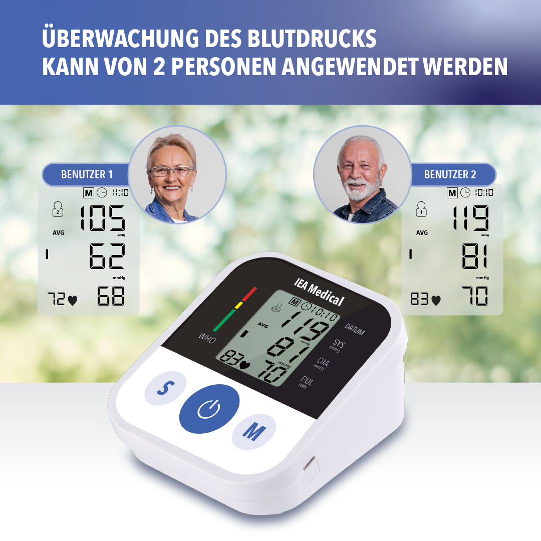 IEA Medical Digital Blood Pressure Monitor for Upper Arm ZK-B869 -  single