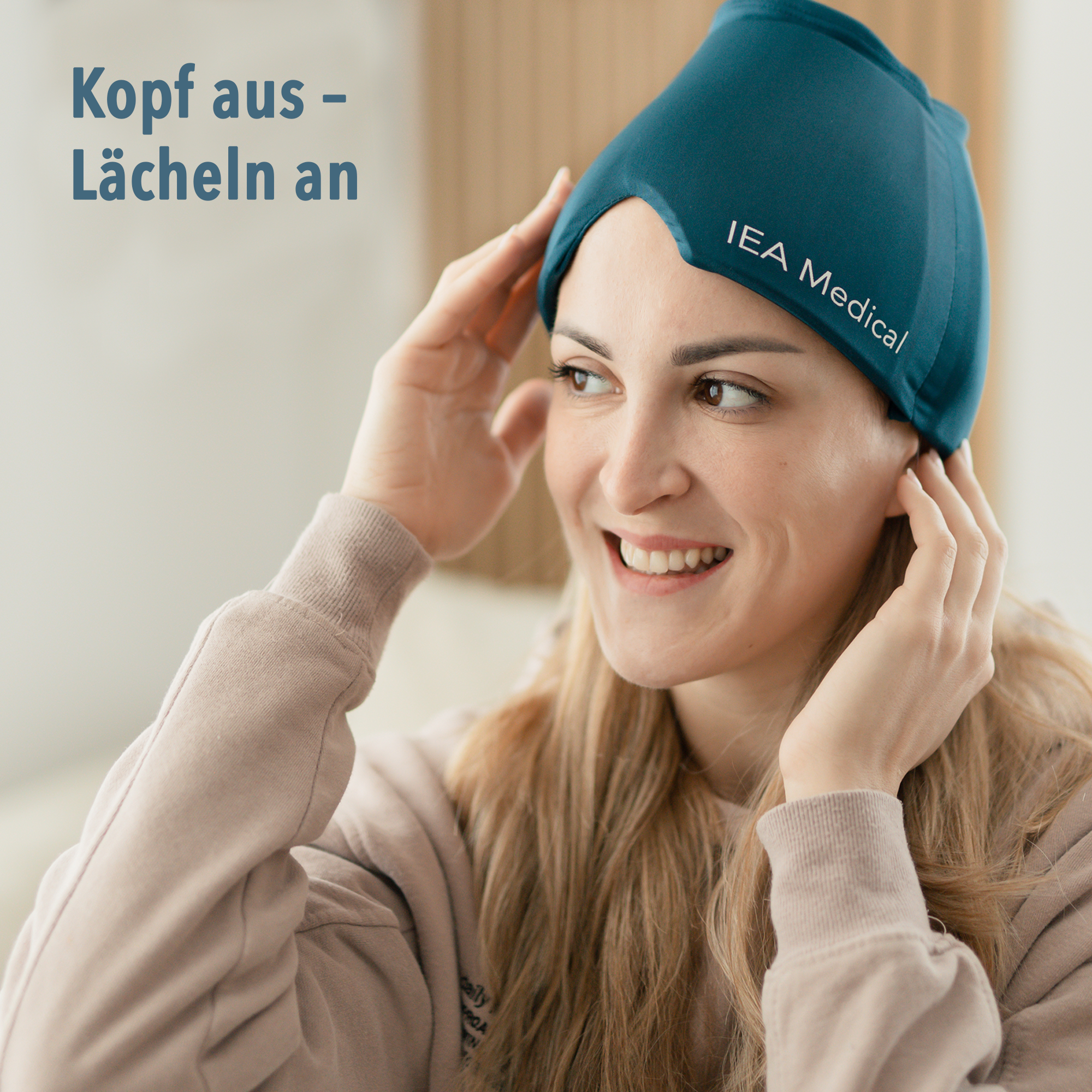 IEA Medical - Migraine mask - blue - carton (20 x single) IEA Medical - Migraine mask - blue - carton (20 x single)
