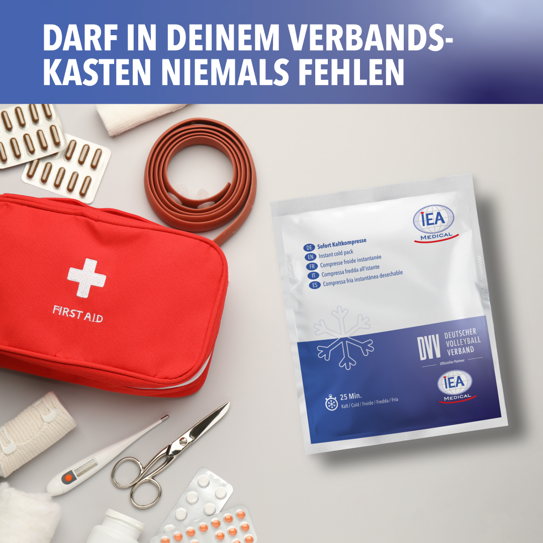 IEA Medical Sofort Kaltkompresse - Karton (18 x 5er Karton)