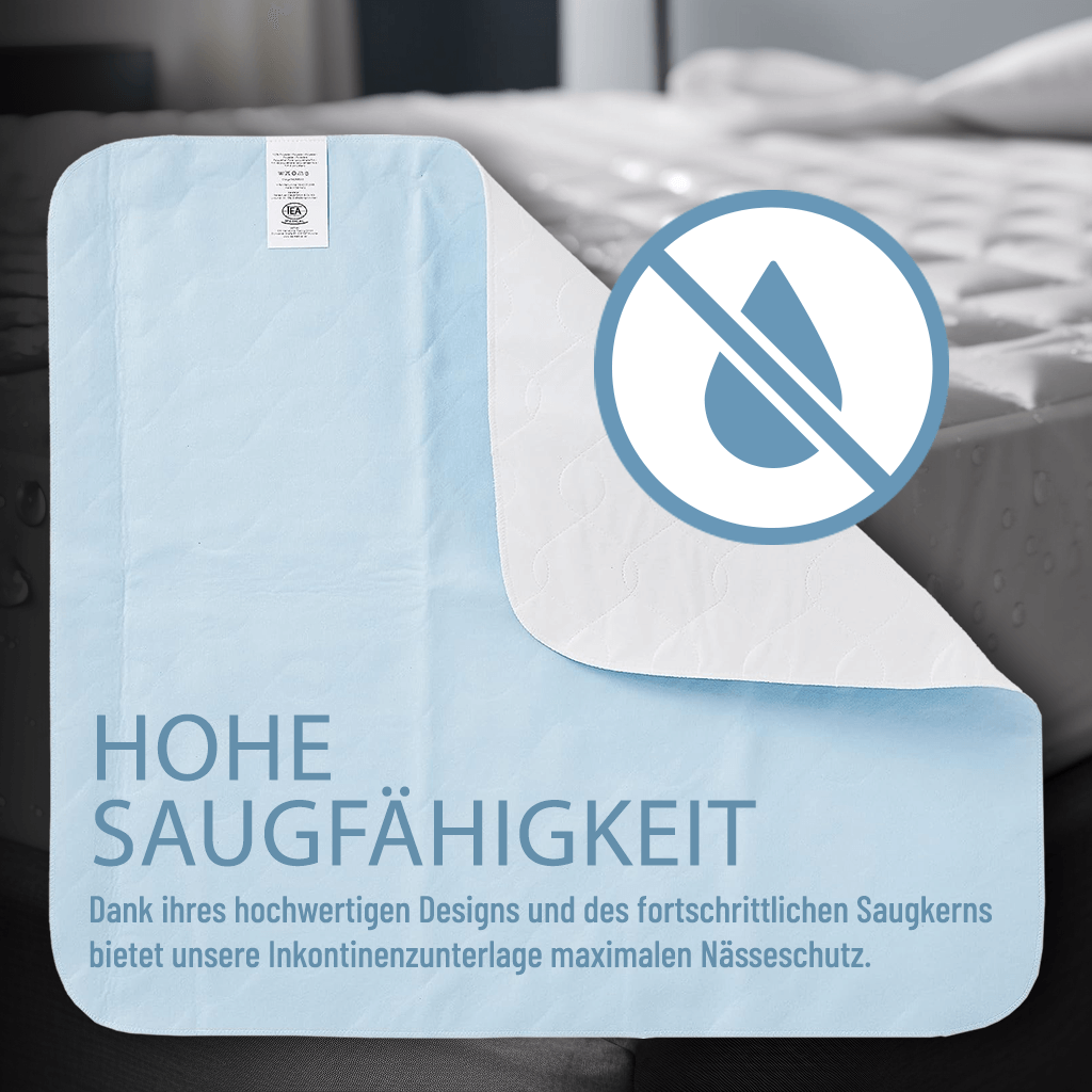 IEA Medical Washable Bed Pad - 75x85cm - single