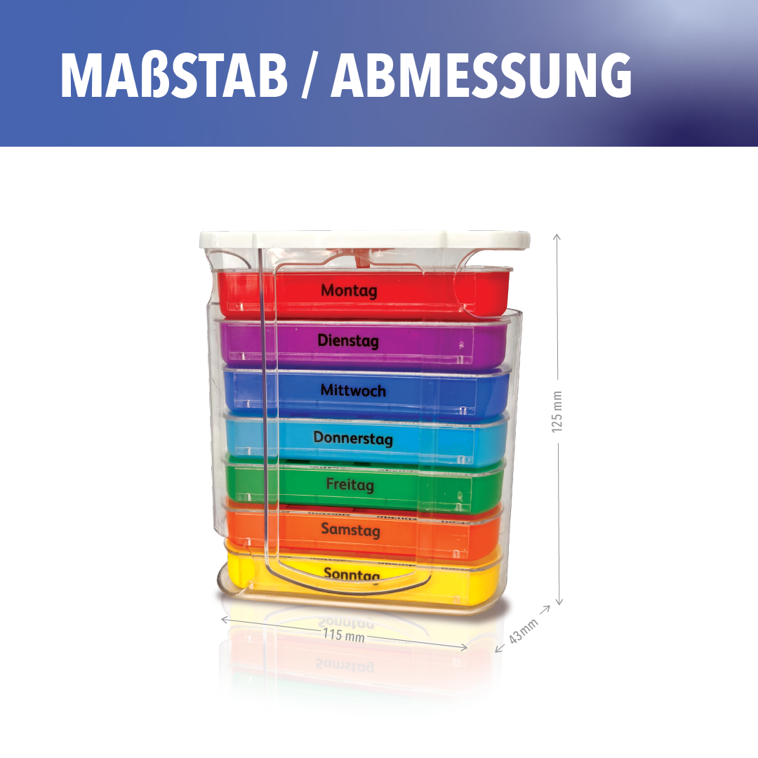IEA Medical pillbox - single