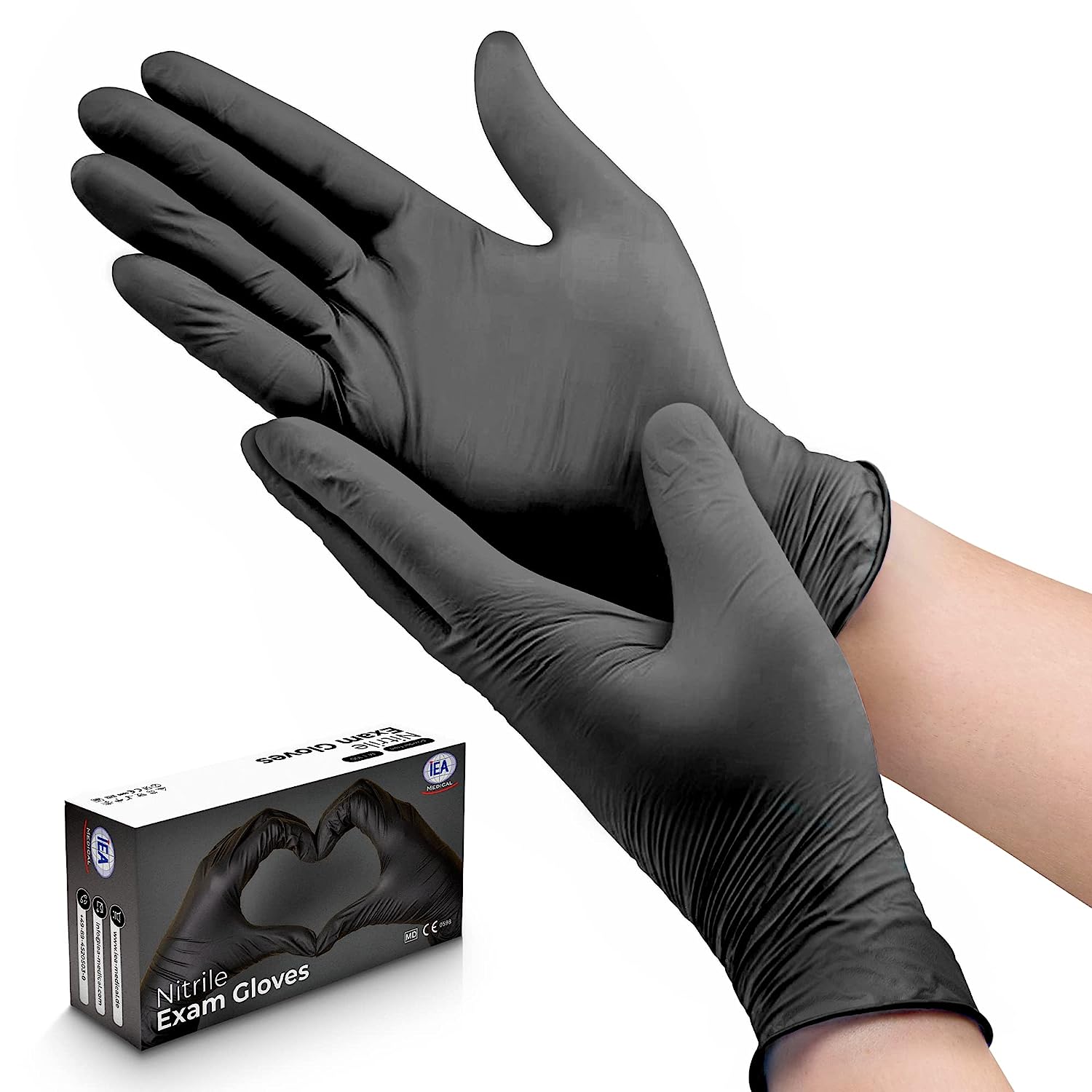 IEA Medical Nitrilhandschuhe - schwarz