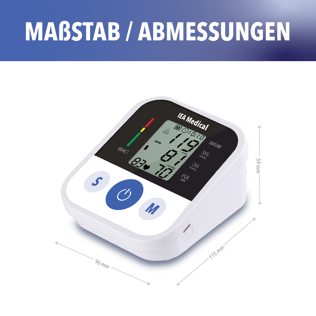 IEA Medical Digital Blood Pressure Monitor for Upper Arm ZK-B869 -  single