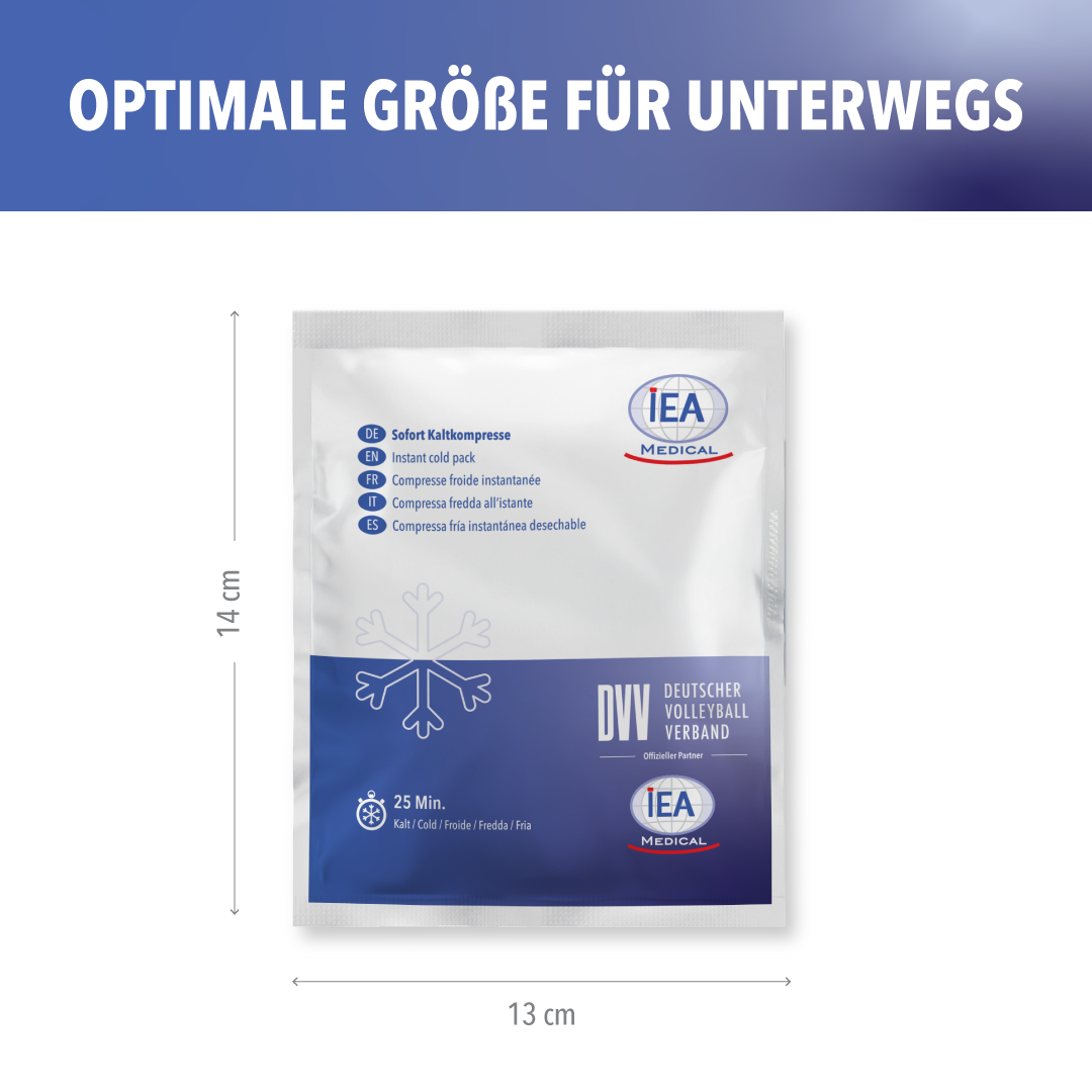 IEA Medical Sofort Kaltkompresse - Karton (18 x 5er Karton)