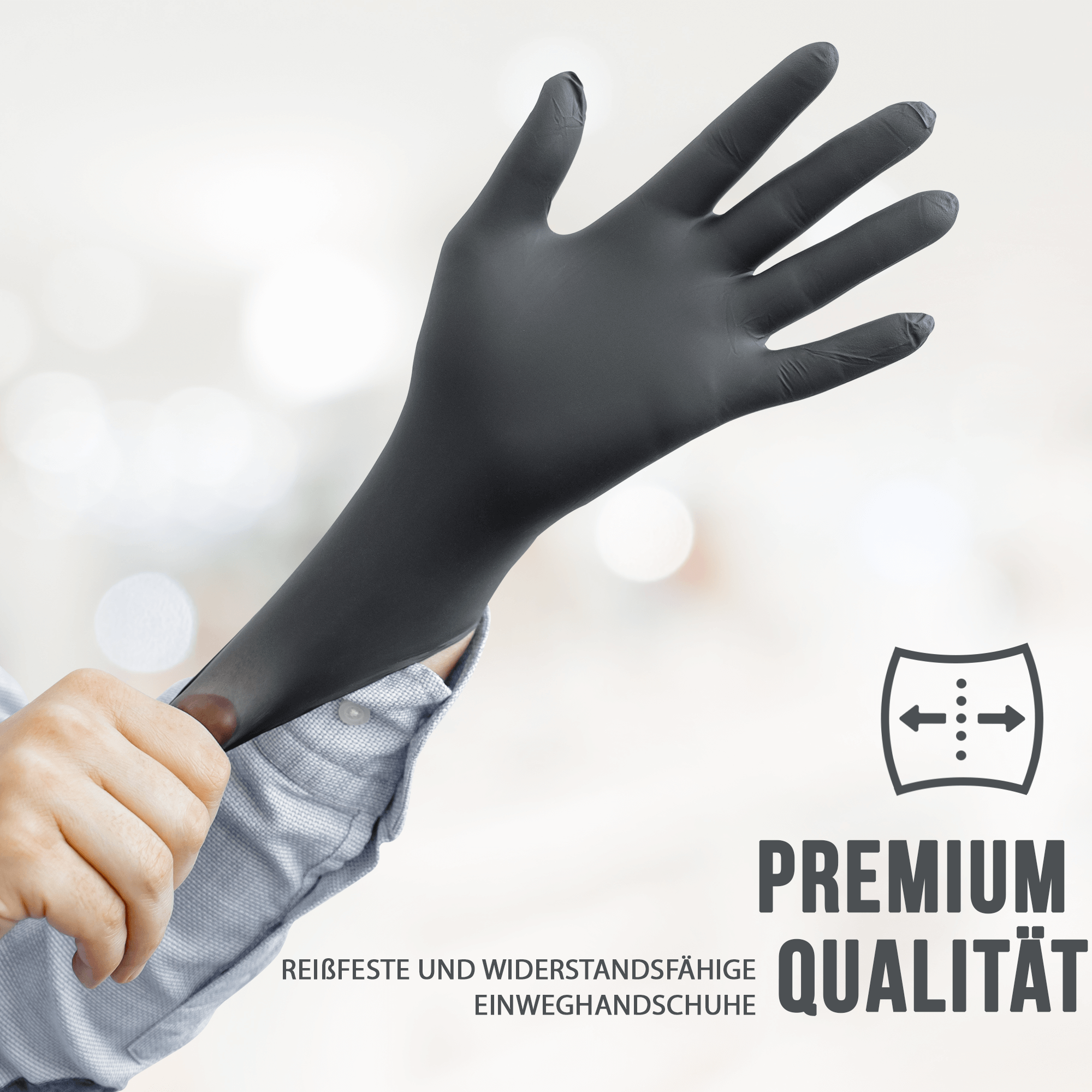 IEA Medical Nitrilhandschuhe - schwarz